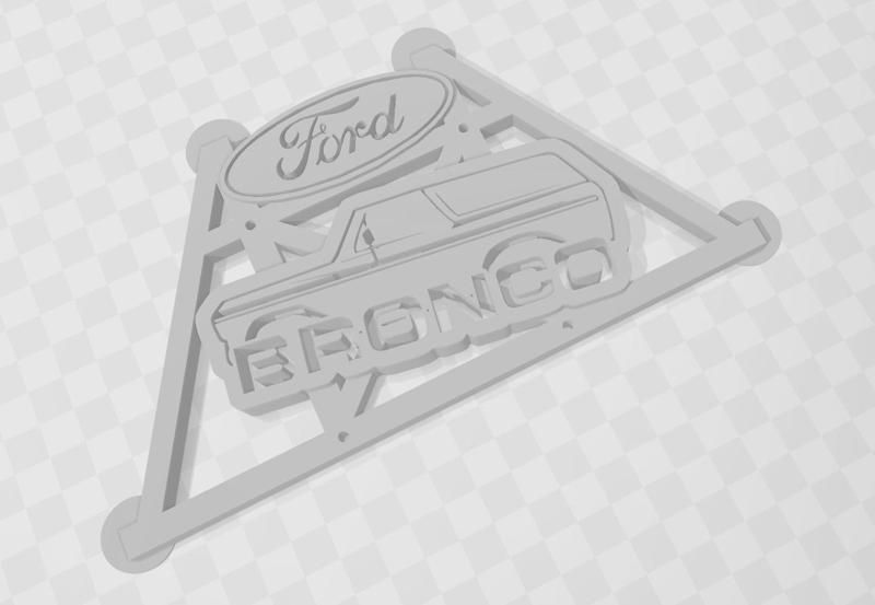 Ford Bronco support for RC crawlers, SCX10 or others