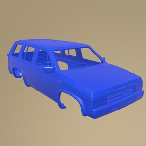 Nissan Terrano Pathfinder 1993 printable car body