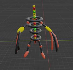 traffic light monster