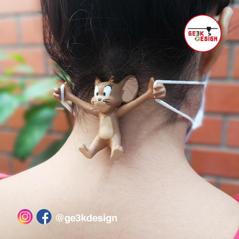 Jerry's 3d ear saver from Tom and Jerry - Salvaorejas 3d de Jerry