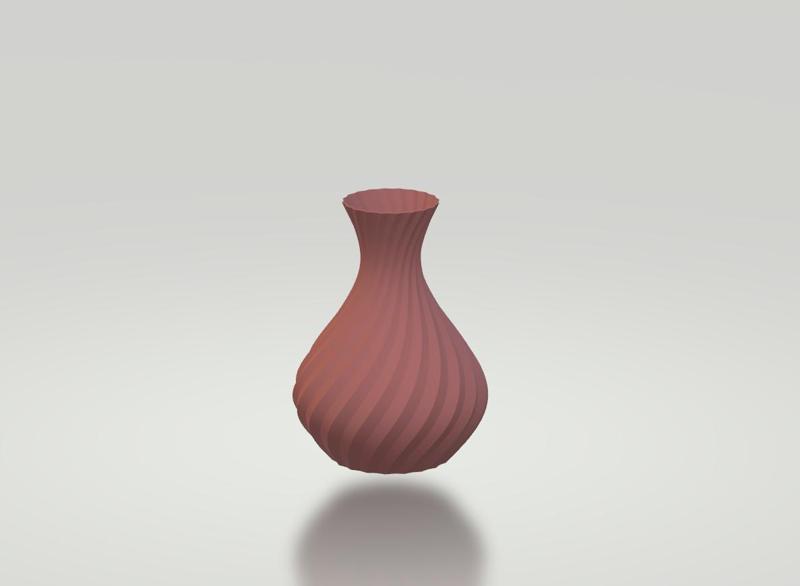 Espiral Vase Decorative