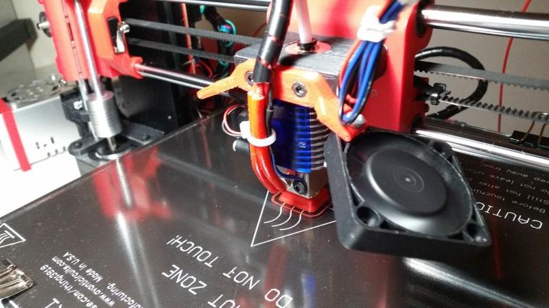 Bowden fan mount