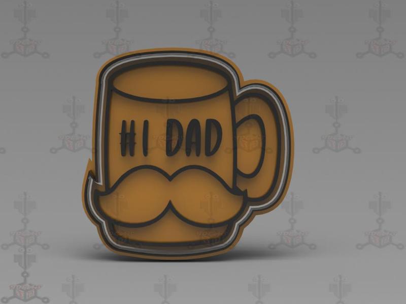 FATHER'S DAY COOKIE CUTTER CUP