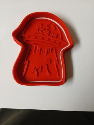 Cow UFO Cookie Cutter