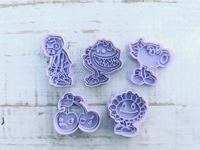 PLANT VS ZOMBIE CUTTER SET