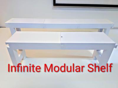 Infinite modular shelf