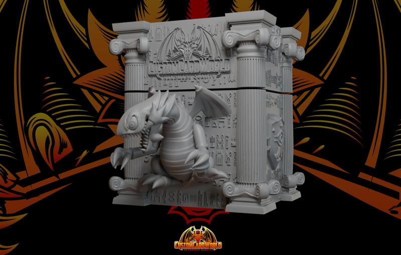 Yugioh Deckbox - Blue Eyes Toon Dragon