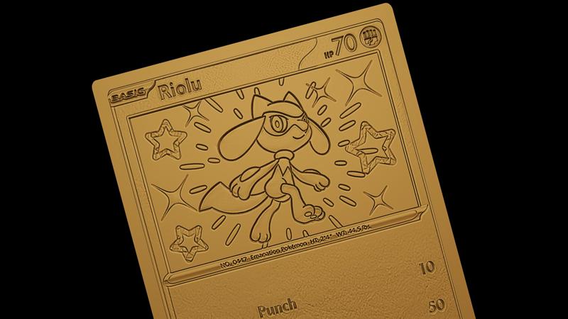 Riolu Pokemon card