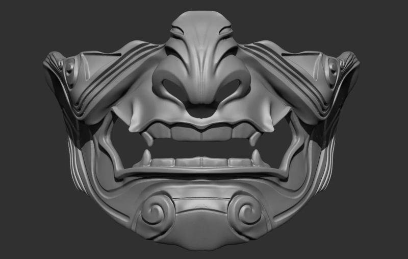 3D Aztec Mask