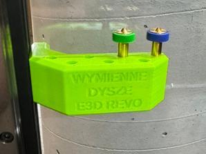 Revo nozzle holder for 3030 profile and m6 screws 