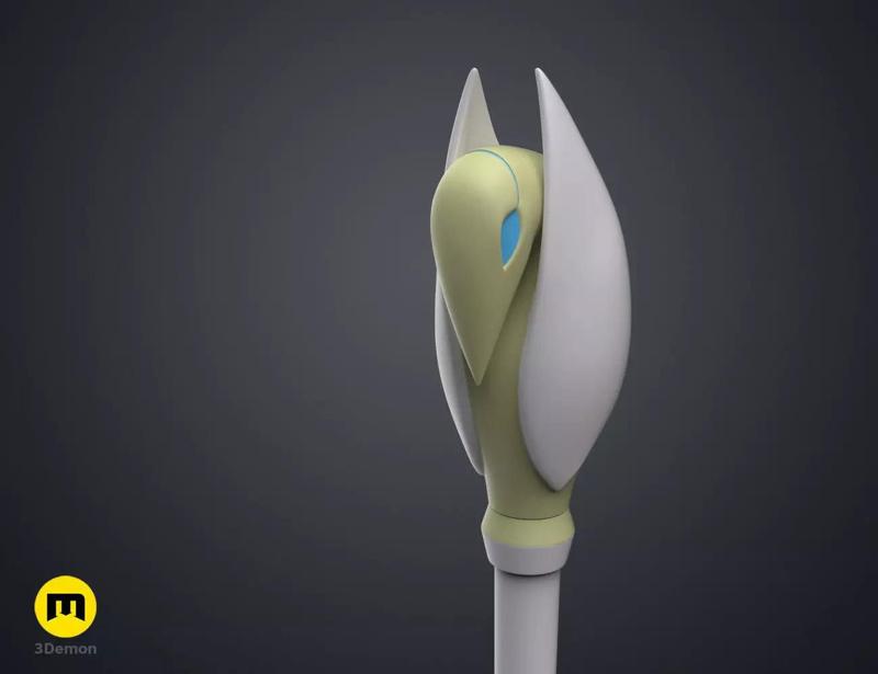 Liliths Raven Palisman Staff - The Owl House