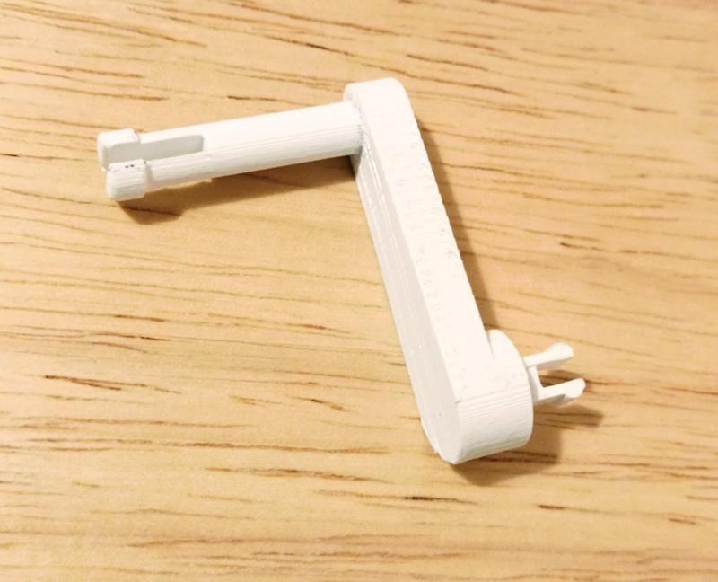 Hand crank for Noris card mixer