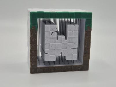 Minecraft Letter W String Art Alphabet