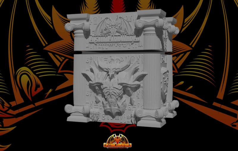 Yugioh Deckbox - Obelisk the Tormentor