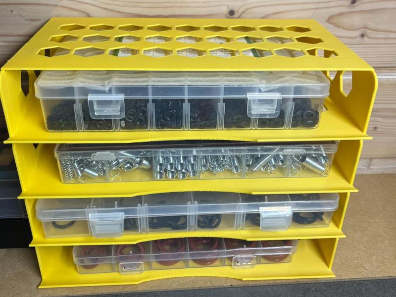 Shelf for Sorting Boxes 