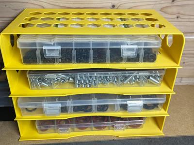 Shelf for Sorting Boxes 