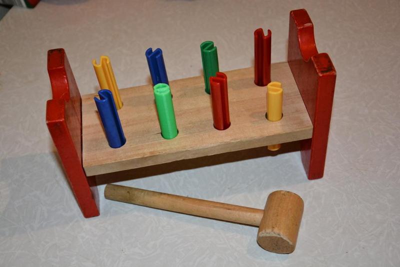 A nagel for Ikea hummer-toy.