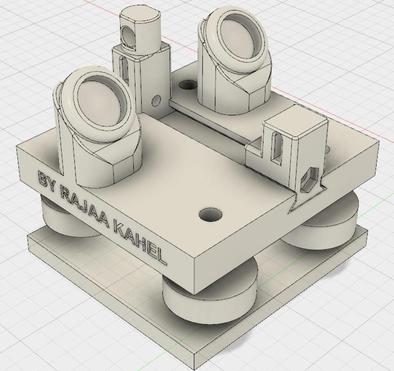 Stable Carriage & Proper Belt Tensioning & Flying Extruder