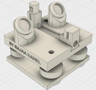Stable Carriage & Proper Belt Tensioning & Flying Extruder