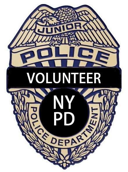 NYPD Junior Volunteer Police Badge