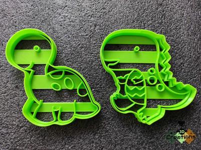Cookie cutters - Dinosaurs-.