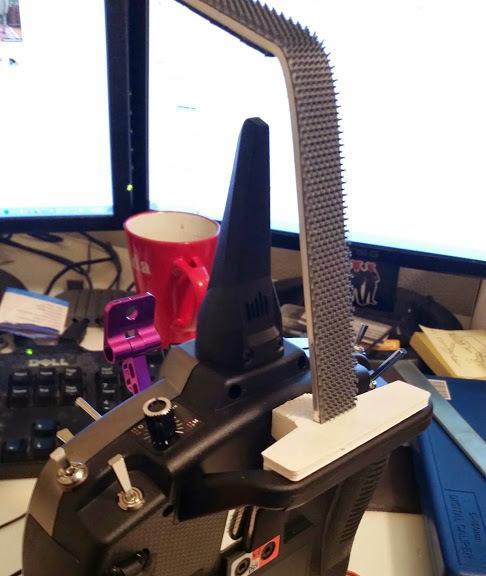 Spektrum DX9 mount for Dragonlink or EZUHF transmitter module