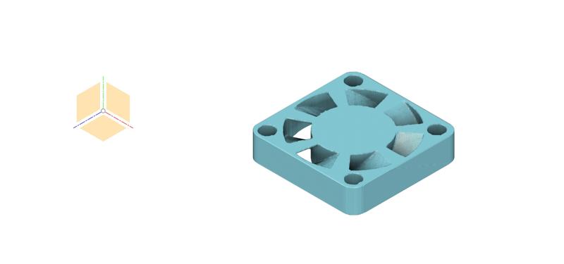 Fake fan of NerdMiner ASIC style