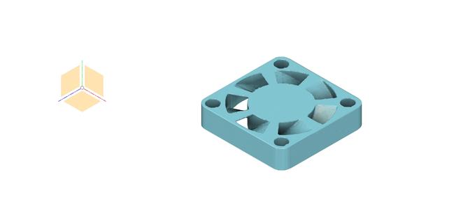 Fake fan of NerdMiner ASIC style