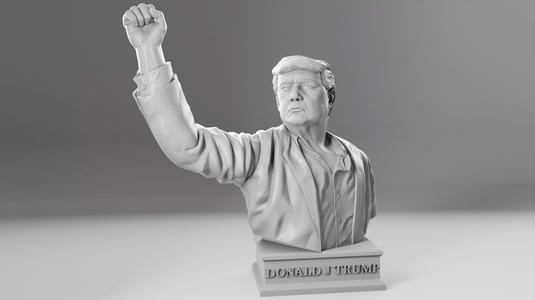 Donald Trump Maga Bust sculpture