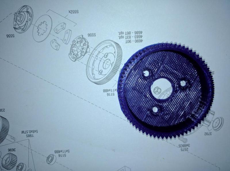 Spur Gear 70 tooth 46p for Traxxas Slash 2WD