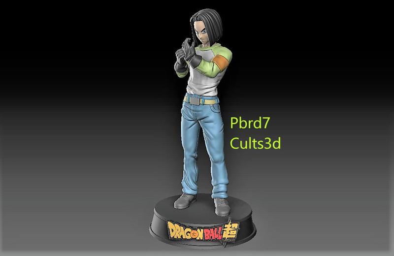 dragon ball ranger 17 dragon ball super