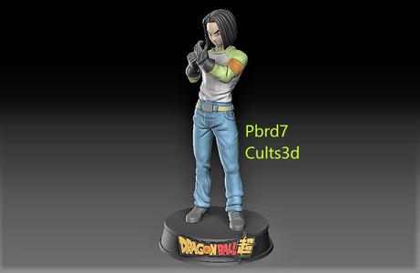 dragon ball ranger 17 dragon ball super