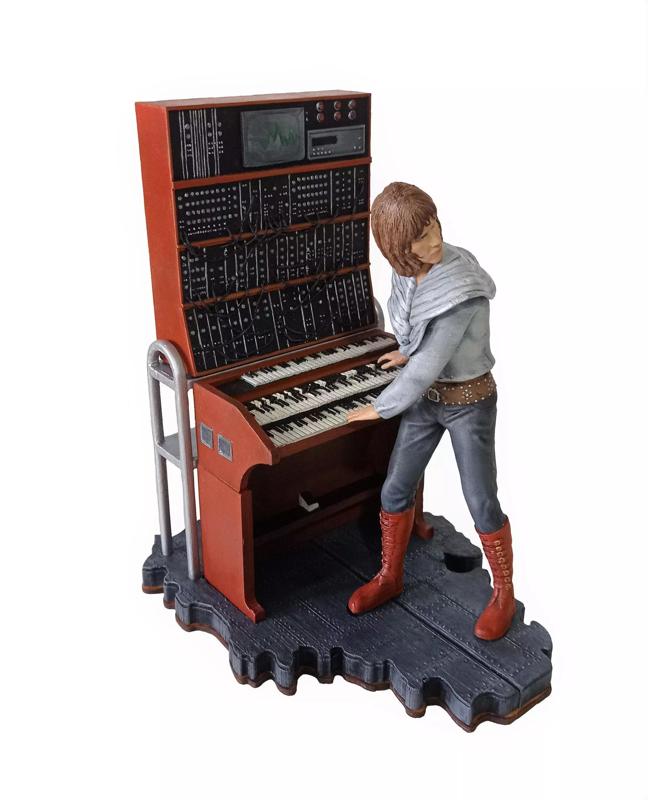 Estatua Figura ELP Keith Emerson para impresion 3D