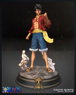 Luffy - One Piece for 3d print model