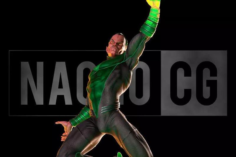 Fan Art Green Lantern Sinestro - Statue