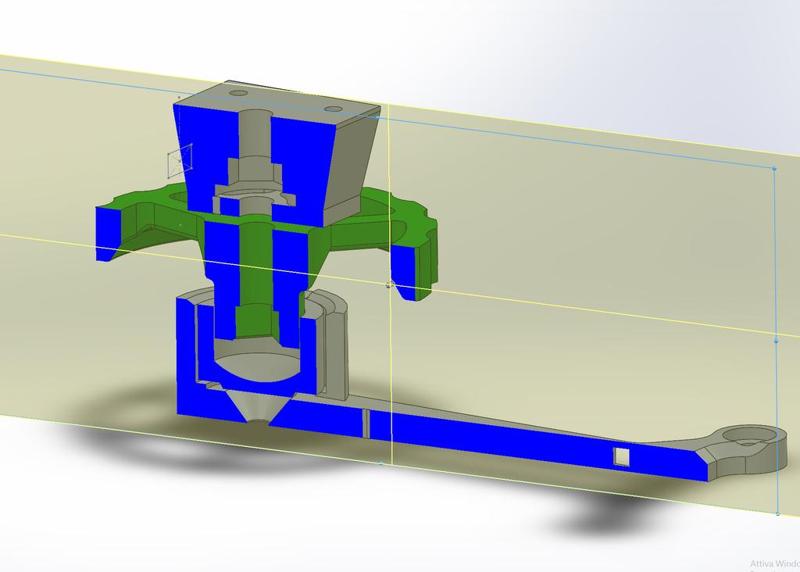 FSR holder with bed regulation, for heated beds
