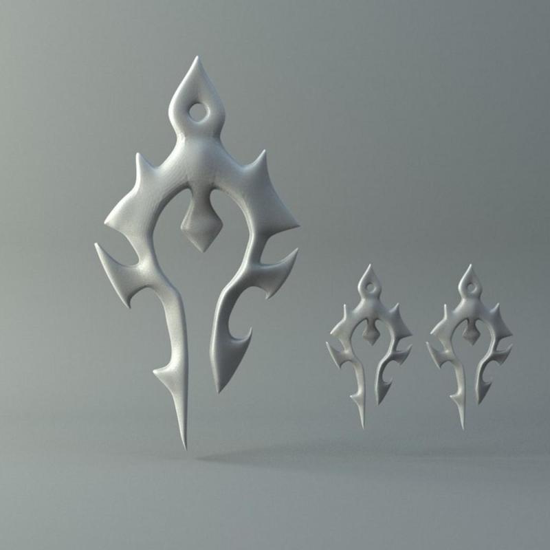 Horda jewel earrings and necklace