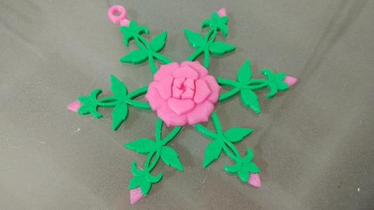 Rose Snowflake