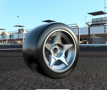 TC RIM WITH TIRE