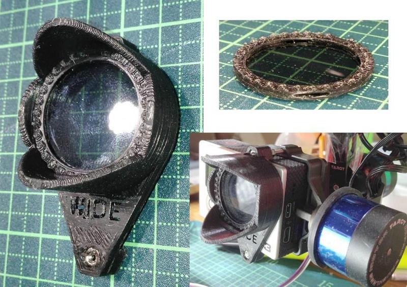 GoPro Lens Hood for TAROT T-2D gimbal