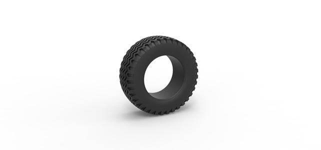 Diecast offroad tire 130 Scale 1:25