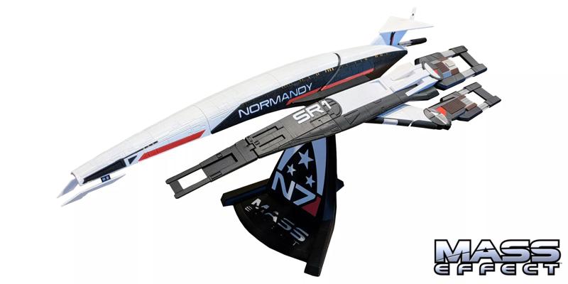 MASS EFFECT NORMANDY SR1 DETAILED PRINTABLE WITH INSTRUCTIONS