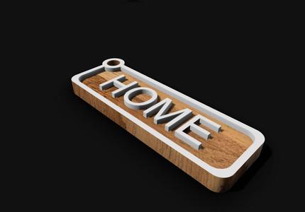 HOME KEYCHAIN
