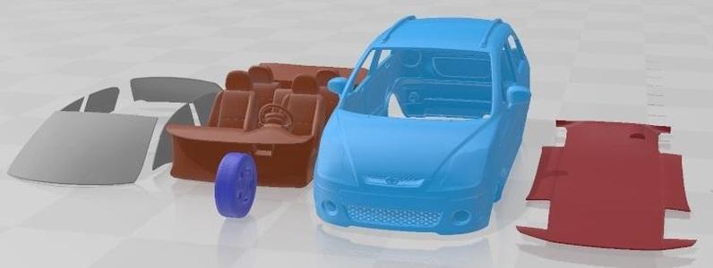 Daewoo Matiz M250 2011 Printable Car