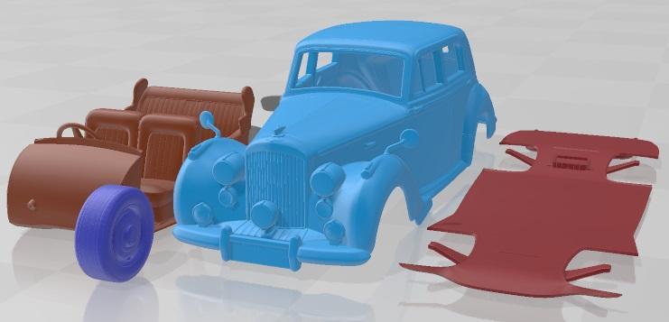 Bentley R Type 1953 Printable Car