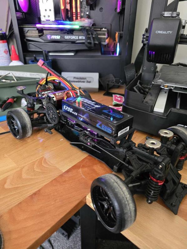 3Racing Sakura D6 Battery Tray High CG  (standard hard case)