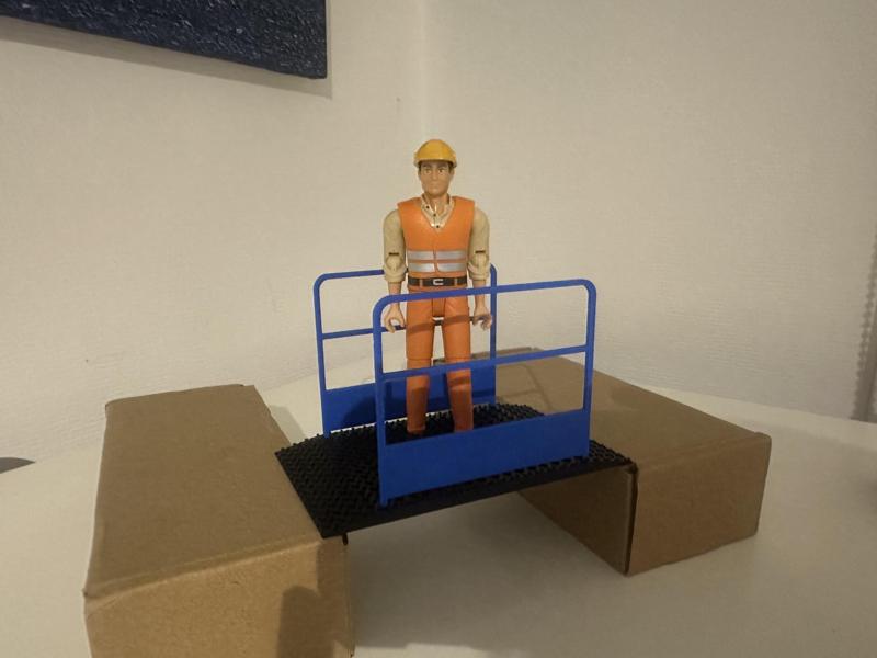 Walking bridge 1/14 tamiya