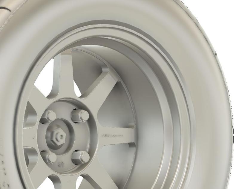 1/24 15x9.5 Watanabe Forging R wheels