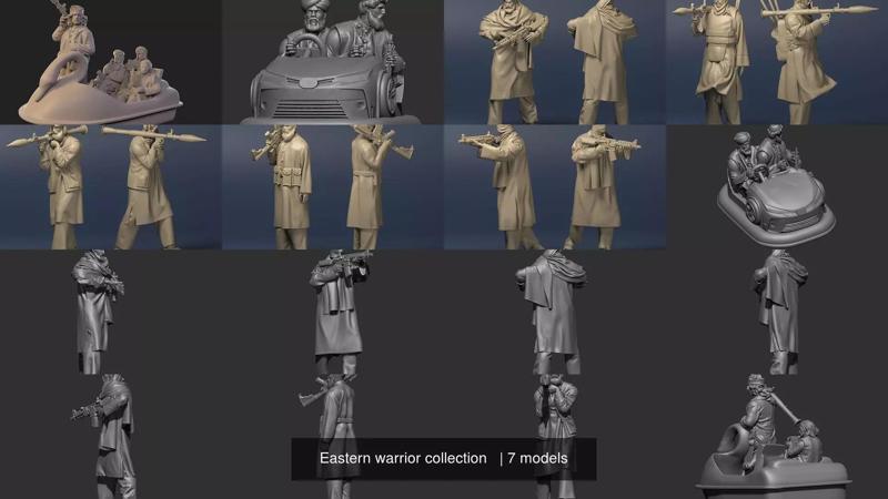 Eastern warrior collection