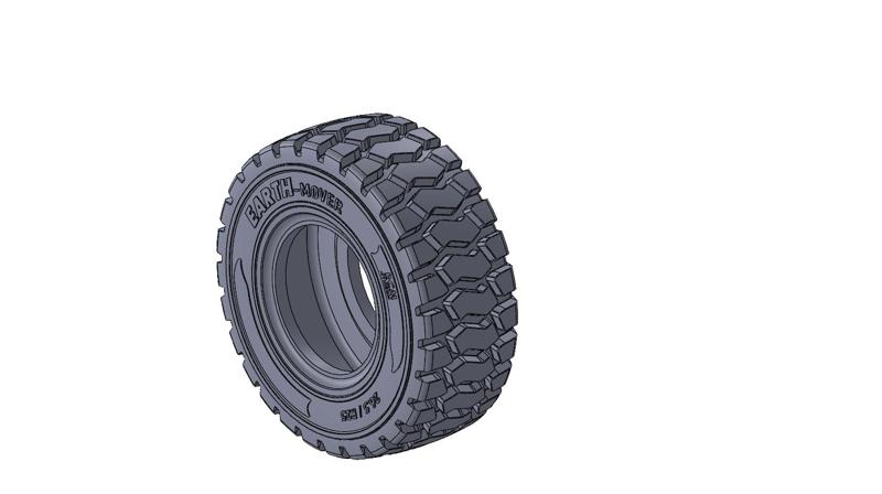 Tire mold manufacture Construction machinery tire, Lesu, 1/14, theoretical 110x45, 26.5 R25